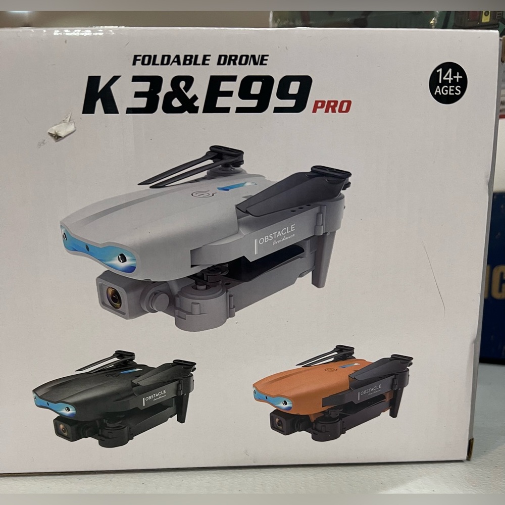 DRONE- K3&E99 Pro Foldable Drone NEW IN BOX - Picture 2 of 3